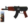 Teddies Samopal iskriace ARMY na zotrvačník plast 29cm Teddies Samopal iskriace ARMY na zotrvačník plast 29cm