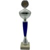 Šípkarská trofej strieborno-modrý pohár 37cm vysoká Šípkarská trofej strieborno-modrý pohár 37cm vysoká