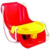 Paradiso Toys hojdacie sedadlo 2v1 červená/žltá Paradiso Toys hojdacie sedadlo 2v1 červená/žltá