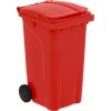 PK Group Plastová popolnica 240 l červená PK Group Plastová popolnica 240 l červená