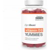 GymBeam Vitamín D3 Yummies jahoda 50 kapsúl