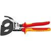 Kliešte na káble račnové Knipex 320 mm VDE 1000V Kliešte na káble račnové Knipex 320 mm VDE 1000V