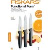 FISKARS Set univerzálnych nožov, 11 cm, Functional Form , čierna