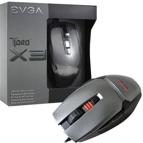 EVGA TorQ X3 Gaming Mouse 902-X2-1032-KR