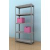 Kovový regál Futur 1800x900x450/5, pozink, 250kg/pol.- lamino (POZINK-DTD-surová, bez výstuh 8595145608508) Kovový regál Futur 1800x900x450/5, pozink, 250kg/pol.- lamino (POZINK-DTD-surová, bez výstuh 8595145608508)