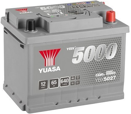 Yuasa YBX5000 12V 62Ah 620A YBX5027