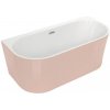 Polimat Sola I voľne stojaca akrylátová vaňa, ružová Dĺžka vane: 150 cm, 00500 Polimat Sola I voľne stojaca akrylátová vaňa, ružová Dĺžka vane: 150 cm, 00500