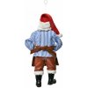 Clayre & Eef Santa Claus závesný 10x6x17 cm 47842 Clayre & Eef Santa Claus závesný 10x6x17 cm 47842