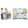 Set kuchynka ostrovček a škola pre najmenších Kitchen Island 360° Smoby s triedou pre škôlkárov obojstranná Set kuchynka ostrovček a škola pre najmenších Kitchen Island 360° Smoby s triedou pre škôlkárov obojstranná