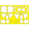 EdEX321 Flexibilná maska Spitfire Mk.I 1/48 EdEX321 Flexibilná maska Spitfire Mk.I 1/48