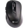 C-TECH Myš WLM-02/Ergonomická/Optická/Pre pravákov/1 600 DPI/Bezdrôtová USB/Čierna C-TECH Myš WLM-02/Ergonomická/Optická/Pre pravákov/1 600 DPI/Bezdrôtová USB/Čierna