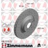Brzdový kotúč ZIMMERMANN 100.3319.52 Brzdový kotúč ZIMMERMANN 100.3319.52