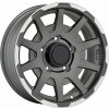 SPARCO Dakar MDGPL 5,5x16 ET0 (5x139,7) - W29080002TM7 matná tmavá šedá farba s lešteným lemom SPARCO Dakar MDGPL 5,5x16 ET0 (5x139,7) - W29080002TM7 matná tmavá šedá farba s lešteným lemom