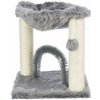 Trixie Škrabadlo BAZA s lôžkom a kefou, 50 cm, sivá Trixie Škrabadlo BAZA s lôžkom a kefou, 50 cm, sivá