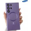 Gumené púzdro Luxria Metallic MagSafe pre Samsung - Fialové Samsung: Galaxy S24 Plus Gumené púzdro Luxria Metallic MagSafe pre Samsung - Fialové Samsung: Galaxy S24 Plus