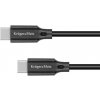 Kruger&Matz KM1260 kábel USB-C 100W, 1,0m, čierny KM1260 Kruger&Matz KM1260 kábel USB-C 100W, 1,0m, čierny KM1260