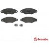 BREMBO P 61 098 Sada brzdovych platniciek kotucovej brzdy BREMBO P 61 098 Sada brzdovych platniciek kotucovej brzdy