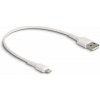 Delock Nabíjací kábel USB USB 2.0 Apple Lightning konektor, USB-A zástrčka 0.30 m biela 87866; 87866 Delock Nabíjací kábel USB USB 2.0 Apple Lightning konektor, USB-A zástrčka 0.30 m biela 87866; 87866