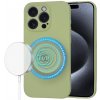 Techsuit SoftFlex MagSafe kryt na iPhone 15 Pro – matcha zelený Techsuit SoftFlex MagSafe kryt na iPhone 15 Pro – matcha zelený
