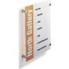Durable Crystal Sign tabuľka A3 297 x 420 mm Durable Crystal Sign tabuľka A3 297 x 420 mm