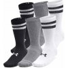 UNDER ARMOUR UA Essential 6pk Crew, černá/šedá/bílá - M UNDER ARMOUR UA Essential 6pk Crew, černá/šedá/bílá - M