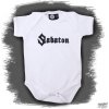 body detské Sabaton Logo White Metal Kids