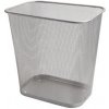 Q-Connect Drôtený kôš 13 l hranatý strieborný Q-Connect Drôtený kôš 13 l hranatý strieborný