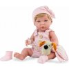 Marina & Pau – realistické miminko holčička Ane 45 cm s usínáčkem pejskem (Ane Baby Dou Dou 45 cm – španělské miminko Marina & Pau ) Marina & Pau – realistické miminko holčička Ane 45 cm s usínáčkem pejskem (Ane Baby Dou Dou 45 cm – španělské miminko Marina & Pau )