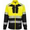 PORTWEST HI-VIS DX4 DX490 / Pánska reflexná mikina - žltá/čierna XXL PORTWEST HI-VIS DX4 DX490 / Pánska reflexná mikina - žltá/čierna XXL
