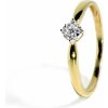 Blink-Blink Jemný zlatý prsteň s osadenými diamantmi 1434ZDG