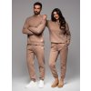 Ombre UNISEX tracksuit set in athleisure style with pants and sweatshirt hnedá XL Ombre 5907064350476 Ombre UNISEX tracksuit set in athleisure style with pants and sweatshirt hnedá XL Ombre 5907064350476