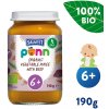 Salvest PÕNN BIO Hovädzie mäso so zeleninovým pyré (190 g) Salvest PÕNN BIO Hovädzie mäso so zeleninovým pyré (190 g)