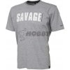 Savage Gear Tričko Simply Tee Light Grey