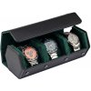 Úložný box na hodinky Rothenschild RS-3176-3-BL-GN černo-zelený Úložný box na hodinky Rothenschild RS-3176-3-BL-GN černo-zelený