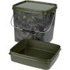 Kbelík Trakker Camo Square Container 13l Kbelík Trakker Camo Square Container 13l