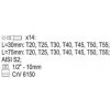 Yato Súprava bitov 15 ks TORX box Yato Súprava bitov 15 ks TORX box