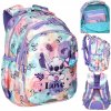 Školský batoh CoolPack viac-komorový Lilo a Stitch fialový, ružový 19 l Školský batoh CoolPack viac-komorový Lilo a Stitch fialový, ružový 19 l