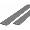 Bluegarden Bluegarden, plastová krycia lišta pre rohože 100x1,5 cm, šedá, OGR-05678 Bluegarden Bluegarden, plastová krycia lišta pre rohože 100x1,5 cm, šedá, OGR-05678