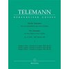 Šesť sonát pre dve flauty alebo dvoje husle zväzok 1 op. 2 Georg Philipp Telemann