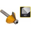 Stopková fréza na drevo, uhol = 45°, priemer 26,6 mm, stopka 6 mm, XL-TOOLS Stopková fréza na drevo, uhol = 45°, priemer 26,6 mm, stopka 6 mm, XL-TOOLS