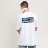 Patagonia P6 Logo Responsibili white