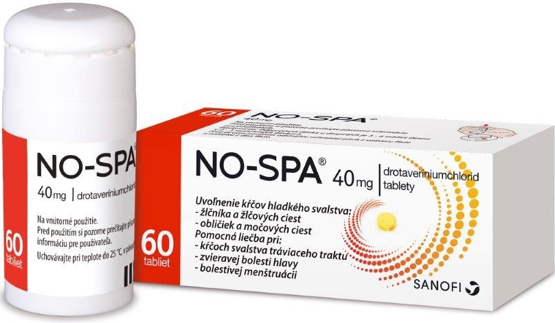 NO-SPA 40 mg tbl.60 x 40 mg