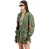 Alpha Industries dámska zimná bunda Waisted MA-1 Wmn mud sage green Farba: zelená, Veľkosti dámske: S Alpha Industries dámska zimná bunda Waisted MA-1 Wmn mud sage green Farba: zelená, Veľkosti dámske: S