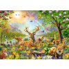 RAVENSBURGER Puzzle Lesné zvieratá XXL 200 dielikov RAVENSBURGER Puzzle Lesné zvieratá XXL 200 dielikov