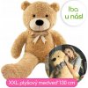 Plyšový Medveď Béžový XXL 130cm Plyšový Medveď Béžový XXL 130cm