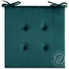 Podsedák GAJA 40x40 cm tmavý tyrkysový Podsedák GAJA 40x40 cm tmavý tyrkysový