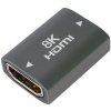 PremiumCord 8K Adaptér spojka HDMI A - HDMI A, Female/Female, kovová kphdma-36 PremiumCord 8K Adaptér spojka HDMI A - HDMI A, Female/Female, kovová kphdma-36