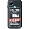 TopQ Zadný silikónový kryt DARK pre Realme 7i Strength