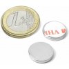 SOLLAU Neodymový magnet valec (samolepící) D 15x2 mm, Neodym, N38, ponikelovaný SOLLAU Neodymový magnet valec (samolepící) D 15x2 mm, Neodym, N38, ponikelovaný