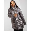 PREŠÍVANÁ ZIMNÁ BUNDA STRIEBORNÁ PREŠÍVANÁ ZIMNÁ BUNDA STRIEBORNÁ
